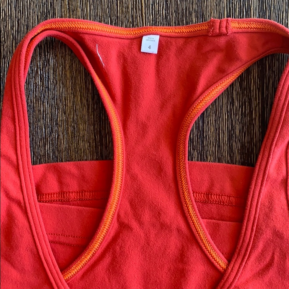 Lululemon cool racerback tank in size 4.